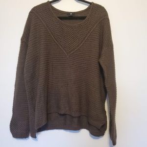 3for$25 h&m knit sweater oversized